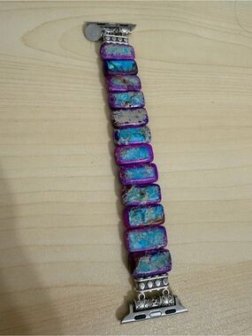 Cape Diablo Tibetan Jasper Stretch Apple Watch Strap